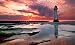 Rompecabezas 1500 Piezas Adultos De Madera Niño Puzzle-Faro Al Atardecer Junto Al Mar-Juego Casual De Arte DIY Juguetes Regalo Interesantes Amigo Familiar Adecuado