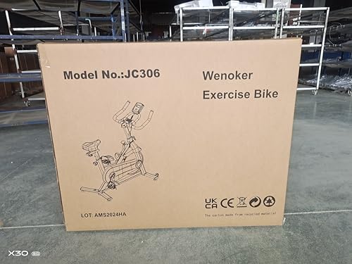 Exercise Bike Magnetic Resistance, Wenoker Spin Bike for Home Gym Use Equipment, Indoor Cycling Fitness Stationary Bike with LCD Display&Tablet Holder Cardio Training Machine - Image 9