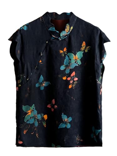 Blouse en soie jacquard contre la chaleur chemisier respirant imprimé 359