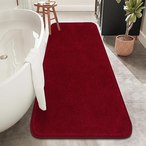 Bonny Home Badematten Set - 3er Set Rutschfeste Ledersohle Ultrasoft