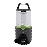 Nite Ize Radiant 300 Rechargeable Lantern, 300 Lumen Lantern With USB Recharging Cord + Power Bank, For Camping Or Emergency Preparedness