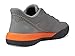Skechers Men's Viper Court-Athletic Indoor Outdoor Pickleball Shoes with Arch Fit Support Sneaker, Grey/Orange 2, 13