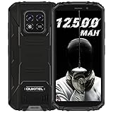 OUKITEL WP18 (2022) Outdoor Smartphone Ohne Vertrag, Android 11 Handy 12500mAh Akku 32GB 1024GB Erweiterbar, 5,93 Zoll HD+ Bildschirm Outdoor Handy Dual SIM 4G LTE, IP68/IP69K Octa-Core Prozessor