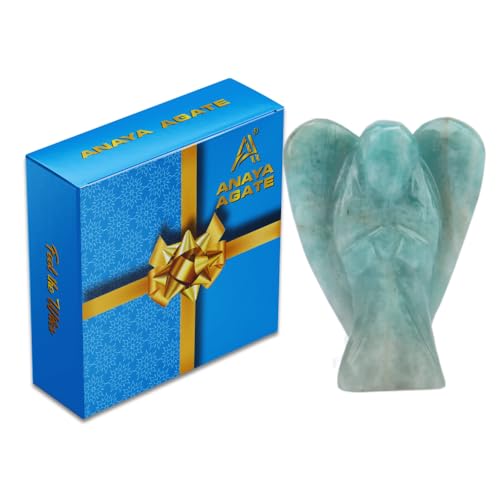 Figura Ángel Amazonita de 2 Pulgadas miniatura 7