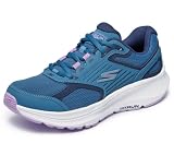 Skechers Go Run Consistent 2.0 Advantage - Tenis para Mujer, Azul/Púrpura, 10 Wide