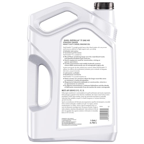 Shell Rotella T1 Aceite para Motor Diesel SAE 40 1 Galón miniatura 2