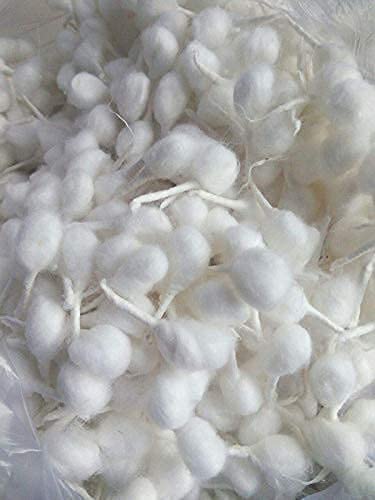 Round Cotton Wicks/Diya Batti for Pooja | Phool Batti for Pooja, Aarti, Navratri, and Spiritual Prayers | Ideal for Meditation and Religious Ceremonies - White Cotton Batti (1000 Pieces)-image-11