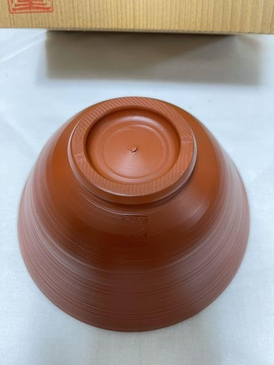 Amazon.co.jp: 常滑焼 朱泥 茶盌 雪堂造 抹茶碗 共箱付 : おもちゃ