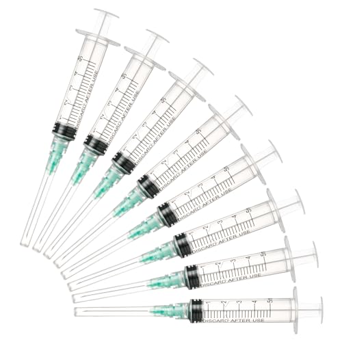 5ml 21G 38mm/1.5in Disposable Luer Lock Supplies 20Pack