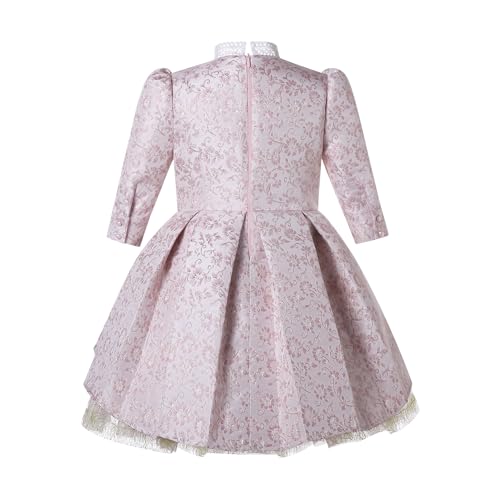 Pettigirl Girls Vintage Lace Ruffle Summer Clothing Kids Toddler Elegant Prom Pageant Wedding Special Occasion Dresses2