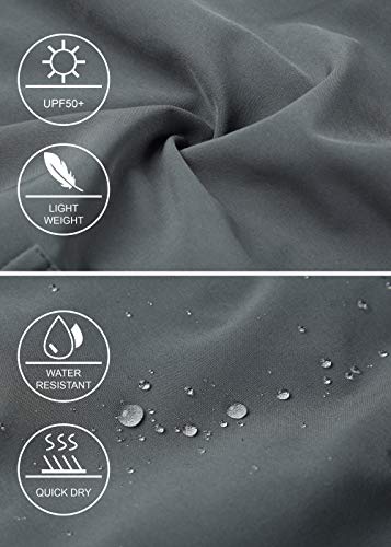 Libin Calça cargo feminina leve de secagem rápida, casual, para uso ao ar livre, bolsos com zíper, 0