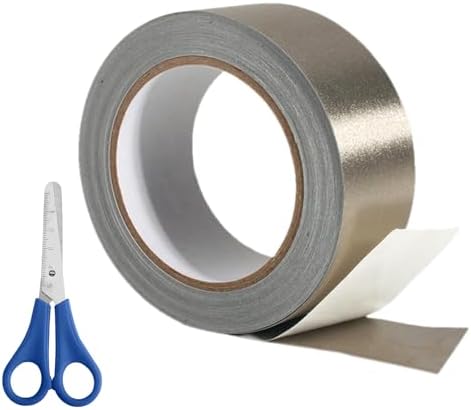 Faraday Tape Double Conductive Cloth Tape, with Conductive Adhesive for, Grounding, EMI Shielding, Wire Harness, Cable Interference Blocking (2in x 59 Feet)