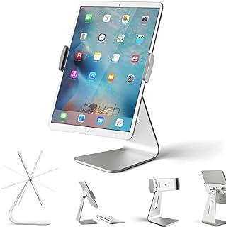Stouch iPad Pro Tablet Holder Stand, 360° Rotatable Aluminum Alloy Desktop Holder Tablet
