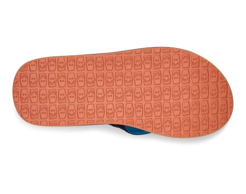 Image of Sanuk Mens Ziggy ST | Flip Flops for Men | Mens Sandals | Beach Sandals | Water Friendly & Lightweight | Comfort Footbed