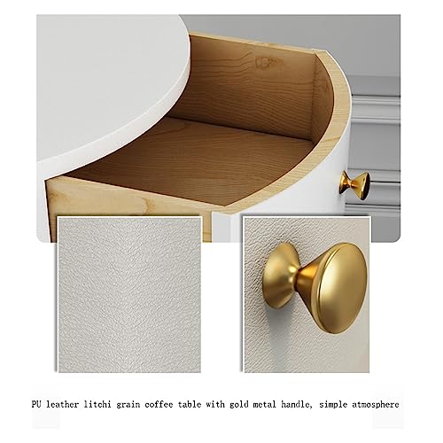 Lámpara de pie nórdica elegante y ajustable, iluminación sofisticada con cajones de almacenaje 5