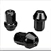 Price comparison product image 25 Wheel Nuts Black 1/2 RH Jeep Wrangler YJ TJ (86-06) Wrangler JK (07 Nuts
