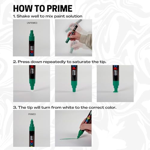 POSCA 186831 Marker Set, 20 Acrylstifte im Etui, Marker Set Groovy Colours, Spitze PWE5M 1,8-2,5 mm