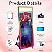 Magic Mirror Photo Booth with Flight Case, 65-43in Interactive Touch Screen Mirror Photo Booth with Instant Print and Sharing Professional Photography for Party Events (Black, 65-43in)