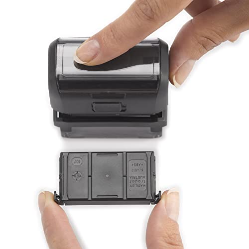 Trodat Printy Economy Self-Inking Do It Yourself, Customizable Message Or Address Stamp, Impression Size: 3/4 X 1-7/8 Inches, Black (5915) (Uss5915) #TOP3