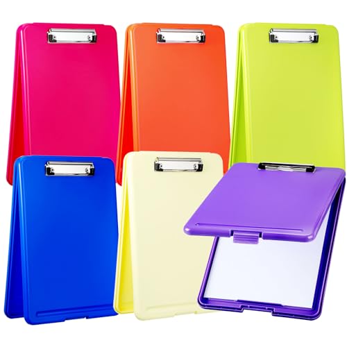 Porte-blocs en plastique Sayglossy fluo : fini les feuilles perdues