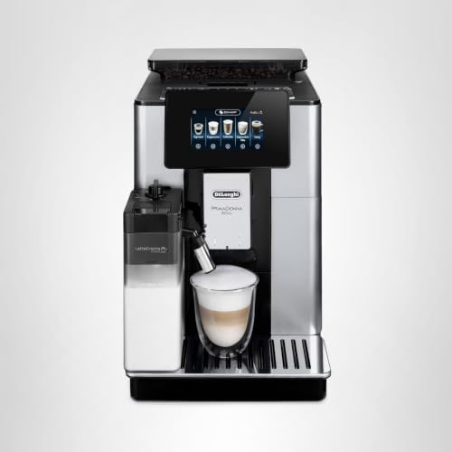 De’Longhi PrimaDonna Soul – Perfetto Kaffeevollautomat mit LatteCrema-Milchaufschäumer...