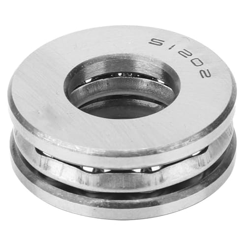 Thrust Ball Bearings, 5pcs 51202 Plane Axial Ball Bearing, Plane Axial Ball Thrust Pressure Bearing Low Noise Single Column Industrial Accessory