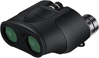 Binóculos 10X25 Portátil À Prova D 'Água Pequeno Telescópio Binóculos Poderosos para Observação de Aves Turismo small gift