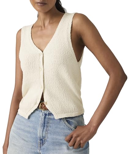 Maille bouclée Levi's Helen pull sans manches contre les coups de froid en mi-saison