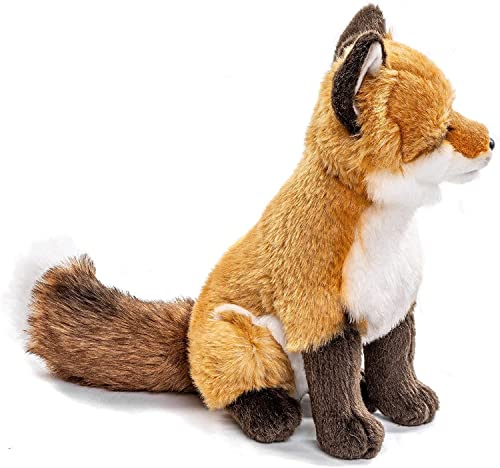 Uni-Toys - Rotfuchs klassisch - 27 cm (Höhe) - Plüsch-Fuchs, Waldtier - Plüschtier, Kuscheltier