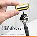 Gillette ProGlide Shield Razor Refills for Men, 4 Blade Refills