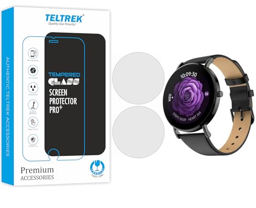 Image of Screen Protector Compatible With NoiseFit Diva 2 Smartwatch, Full Hydrogel TPU Screen Guard not a Tempered Glass (Pack of 2)