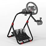 DIWANGUS Racing Wheel Stand Foldable Steering Wheel Stand with Tilt-Adjustable Racing Simulator Cockpit for Logitech G29/G923/G920, for Thrustmaster T300/T248 PS5 PS4 XBOX(Stand ONLY)