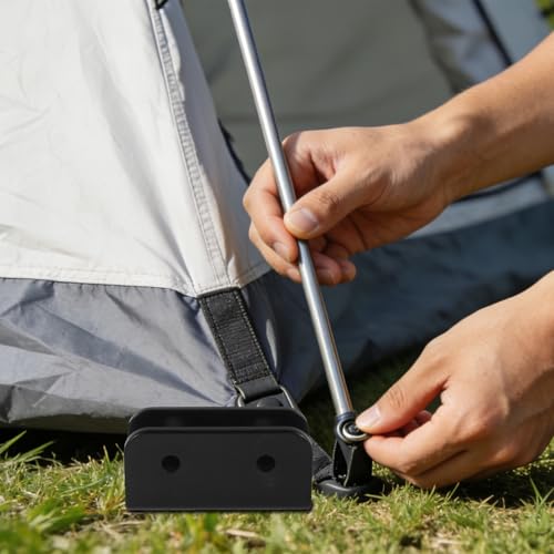 Conectores de plástico codo de dos vías Toddmomy para reparar carpas inestables 6