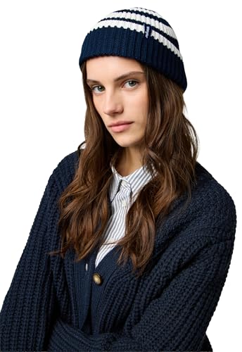 Bonnet rayé bleu marine Wrangler accessoire hiver chaud taille unique - 3