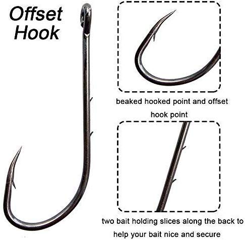 Angelhaken-Set-161Stk-Angelset-mit-Circle-Hook-Angelgewichte-Schwimmer-Offset-Haken-Angelbox-Angel-Zubehoer-Set