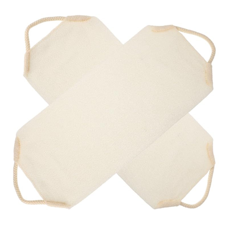 Healeved 2-Pack Stretchable Exfoliating Body Scrubber Towels for Shower Back Scrubber for Women and Men Deep Cleansing Bath Accessories for Feet Legs 18.50X7.87In
