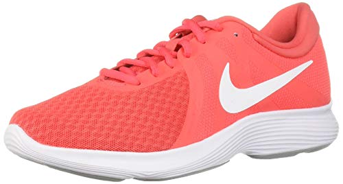 Nike Women's Revolution 4 Running Shoe, Ember Glow/White - Pink Glaze, 11 Regular US