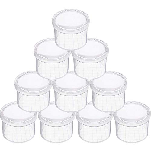 TecUnite 13 Pieces Bug Viewer Critter Insect Cage Magnifying Insect Box Bug Magnifier Box for Kids Science Nature Exploration Toys