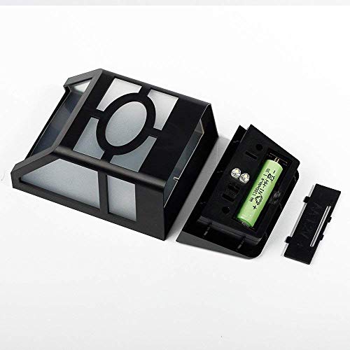 Derlights Solar Wall Lights Outdoor, Waterproof Solar Fence Light For Landscape Garden Yard Lawn Fence Deck Roof Lighting Decoration (4Pcs) #TOP6