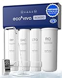 Ecoviva RO800G Untertisch Osmoseanlage Umkehrosmoseanlage Trinkwasser, Reduziert TDS, Schneller...