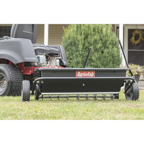 Agri-Fab 45-0543 100 lb. Tow Spiker/Seeder/Spreader, Black - Image 4