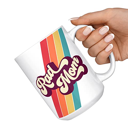 Taza Retro Loftipop Rad Mom 15oz miniatura 3
