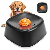 Slow Feeder Hundenapf für Flüssige Leckerlis, rutschfest Knochenbrühe Dog Lick Bowl, 3/4 Tasse Joghurt Leck Hundespielzeug für große