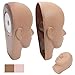 BHD BEAUTY Eyelash Practice Head with Replacement Mask Brown Color PVC Makeup Training Mannequin for Cosmetology