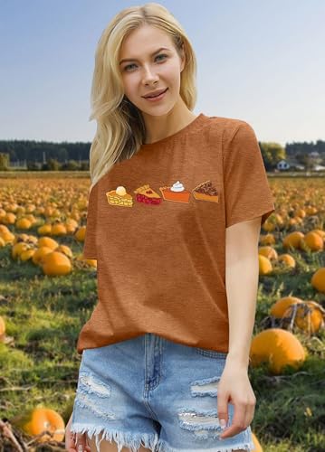Image of Thanksgiving Shirts Women Turkey Gravy Beans and Rolls Tshirts Funny Turkey Graphic T-Shirt Family Thanksgiving Tops