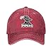 Lujzwop Hamline University Logo Hat Adjustable Baseball Cap Cotton Cowboy Hat, Fashionable for Man Woman Red
