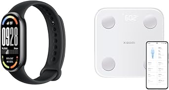 Xiaomi Smart Band 10 Smart Watch, 1.72 Large Screen Experience, 21 Days of Continuous Use, Brightness, 1,500 nits Visibility, Enhanced Swimming Modes, Equipped with 9 Axis Motion Sensor, 24 Hour