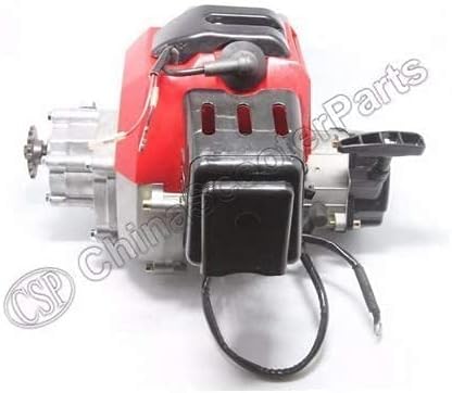 Miniatura 3 de Carburador de plástico para motor de 49 cc, arranque E, 0.591 in, mini bolsillo para moto, cuatrimoto, cuatrimoto, buggy, motocross, Chopp