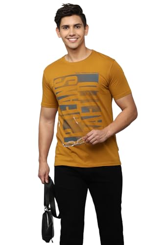 Image of Louis Philippe Men's Cotton Slim Fit T-Shirt