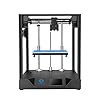 Twotrees Sapphire Pro 3D-printer, dubbele Z-as FDM 3D-printer met automatische nivellering, 32-bits zilveren moederbord…